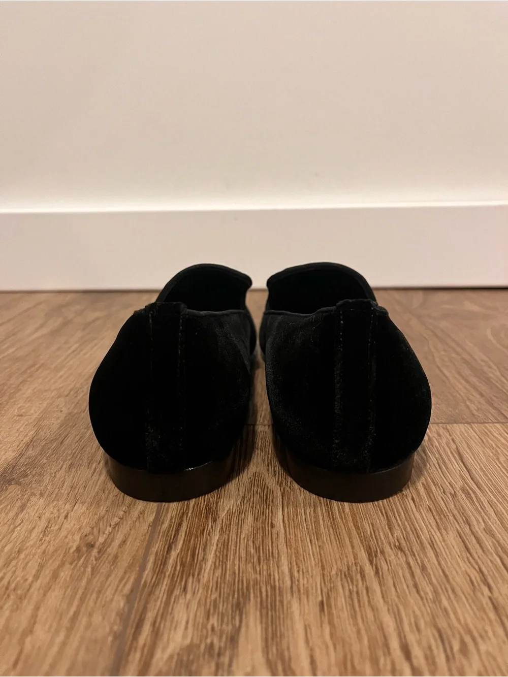 M. Gemi Petalo Loafer Black Velvet size 40 (US 9)